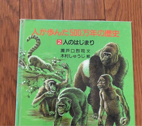 人が歩んだ500万年の歴史 2 人のはじまり 瀬戸口烈司 木村しゅうじ 岩波書店 リサイクル資料 除籍本