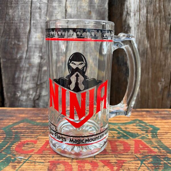【USA 】NINJA BEER MUG ビアマグ ジョッキ 忍者 アメリカ