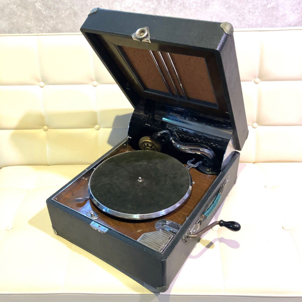 2025年最新】Yahoo!オークション -蓄音機 ポータブルの中古品 2025年最新】Yahoo!オークション -蓄音機 ポータブルの中古品