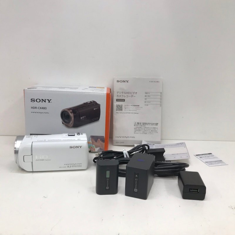 Amazon | SONY HDビデオカメラ Handycam HDR-CX480 ホワイト