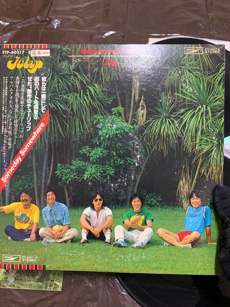 64 LP レコード 見本盤 チューリップ