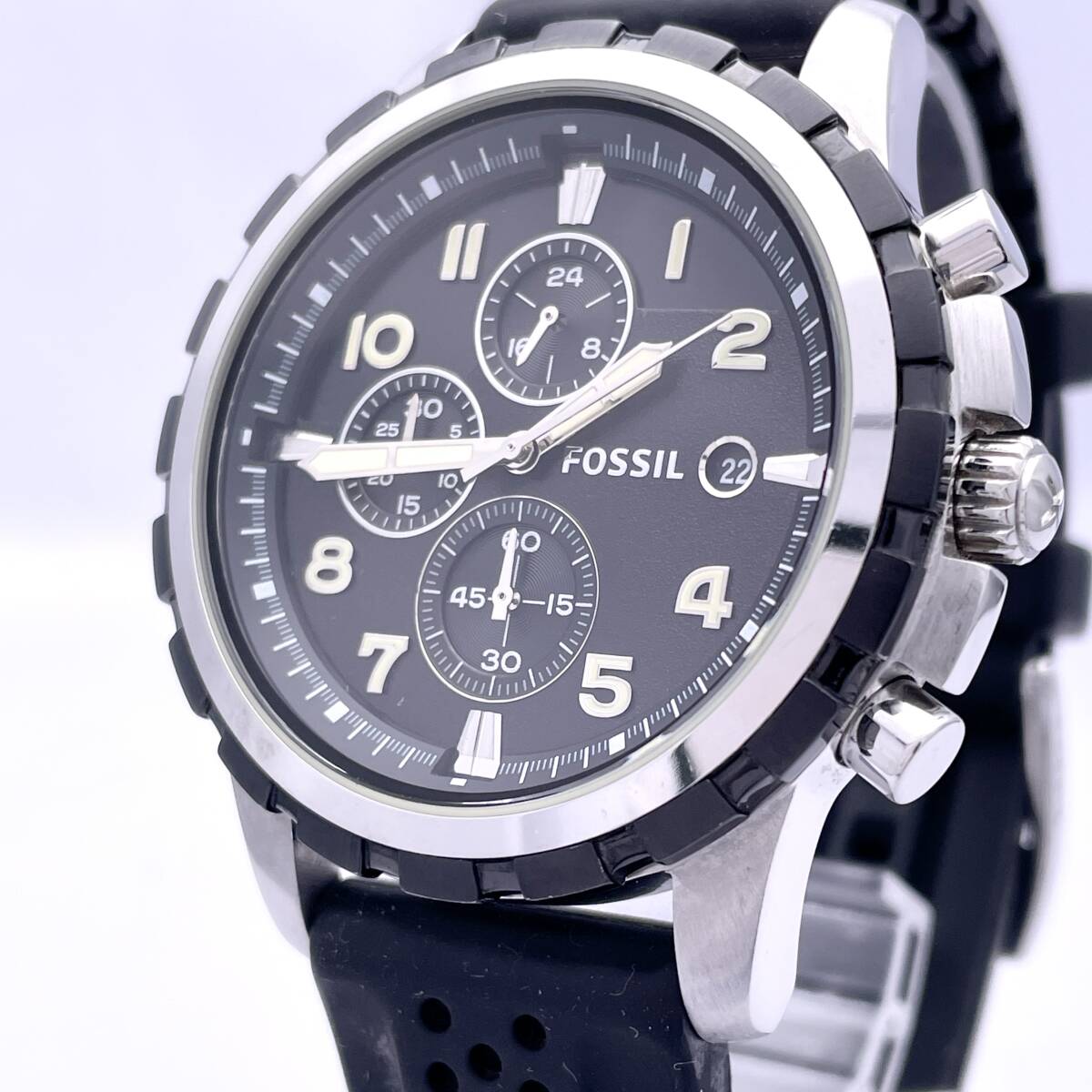 Yahoo!オークション -「fossil クロノグラフ」(フォッシル) (は
