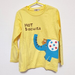 〈110〉ホットビスケッツ ミキハウス 長袖 ロンT yut110