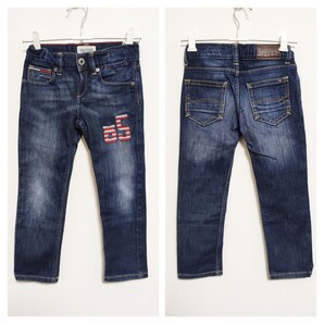 〈100〉トミーヒルフィガーデニム 長ズボン パンツ yut100