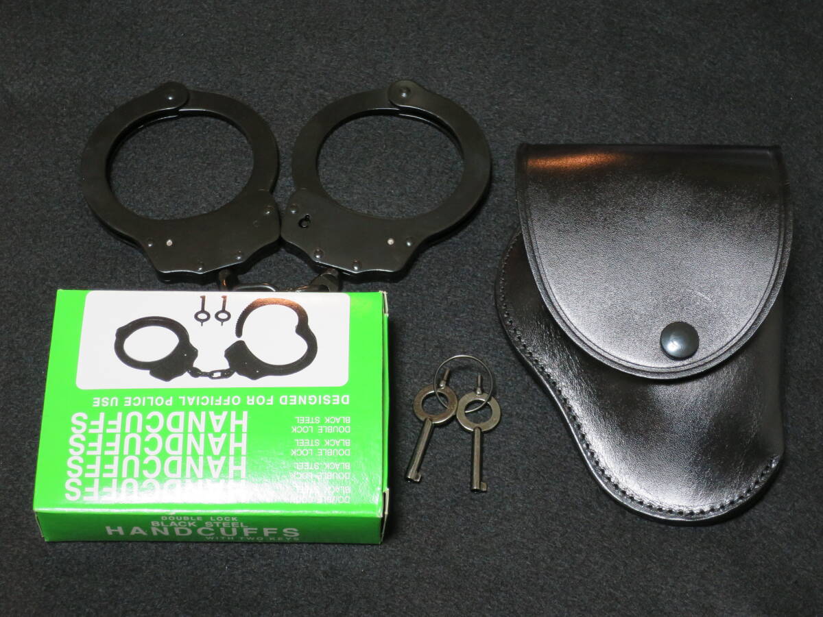 手錠ケース ハンドカフ 本革ホルスター レプリカ DAS-0001 警察