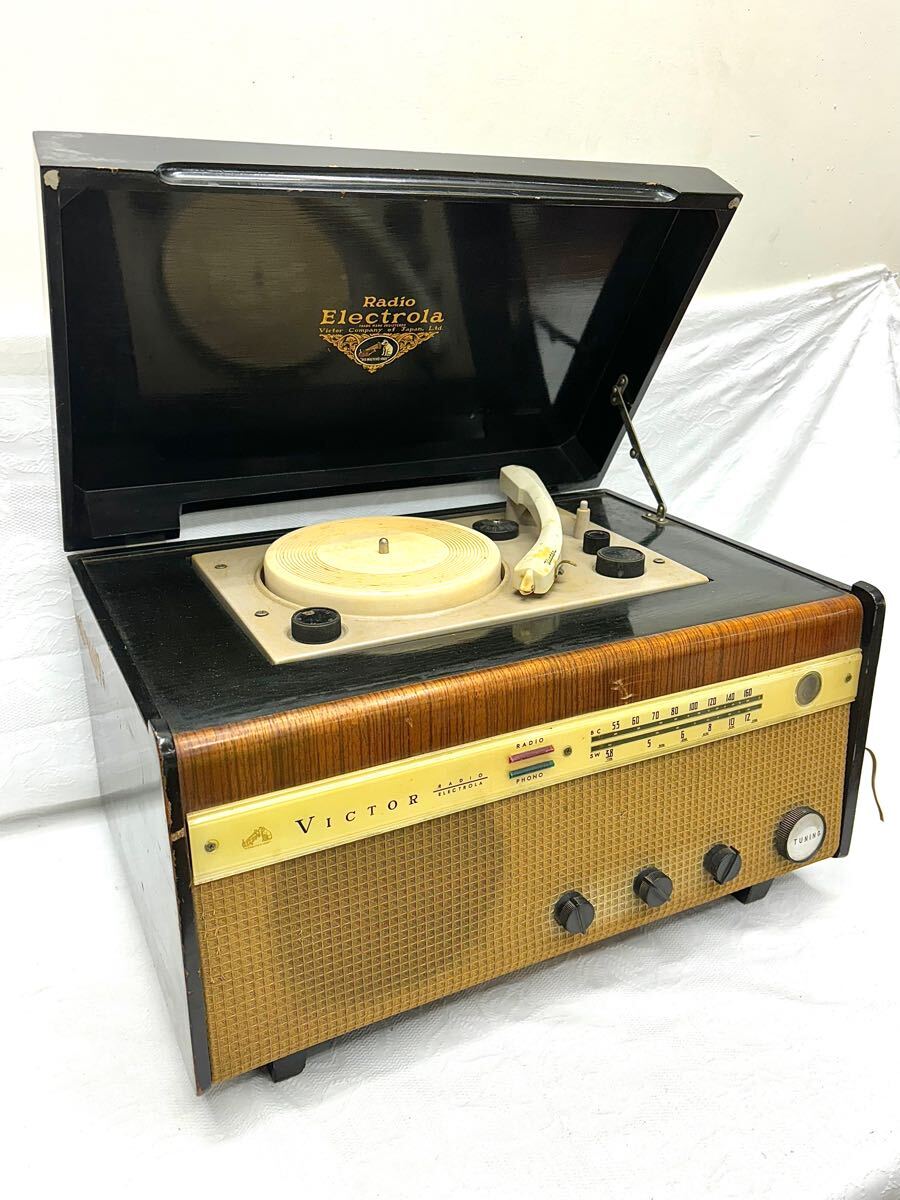 Yahoo!オークション -「ビクター真空管レコードプレーヤーラジオ Yahoo!オークション -「ビクター真空管レコードプレーヤーラジオ