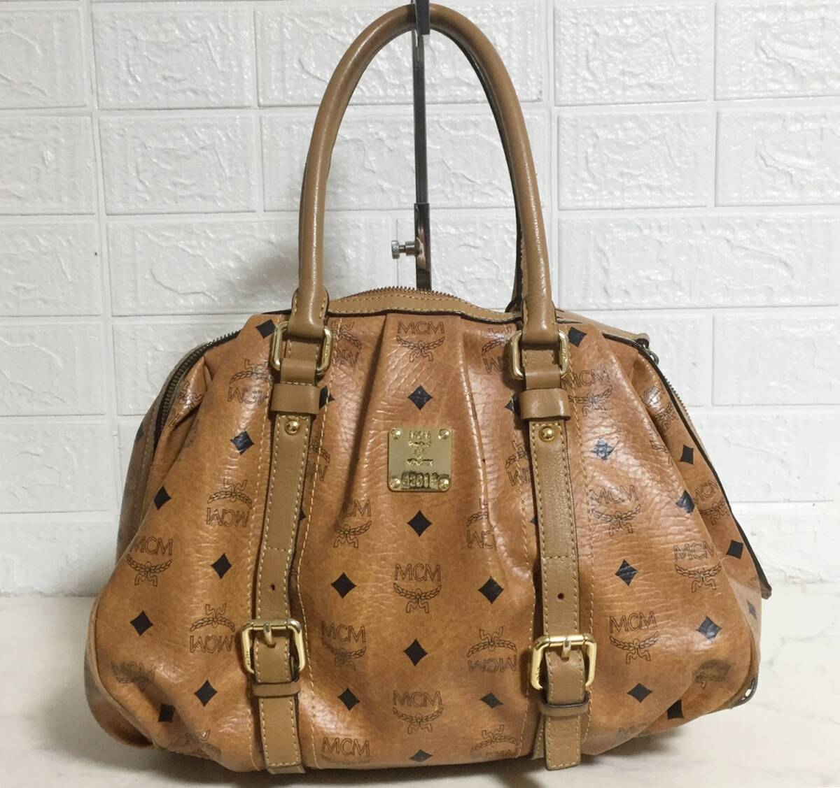 Yahoo!オークション -「mcm ミニボストン」(え) (ブランド別)の Yahoo!オークション -「mcm ミニボストン」(え) (ブランド別)の