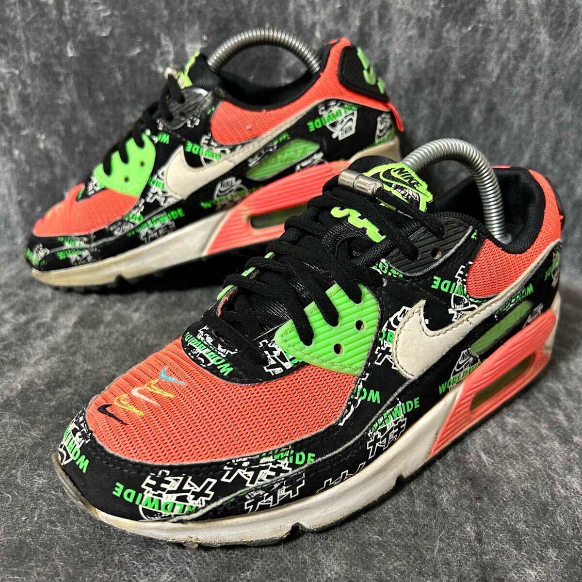 楽天市場】NIKE AIR MAX 90 GS wolf grey/black-bright crimson