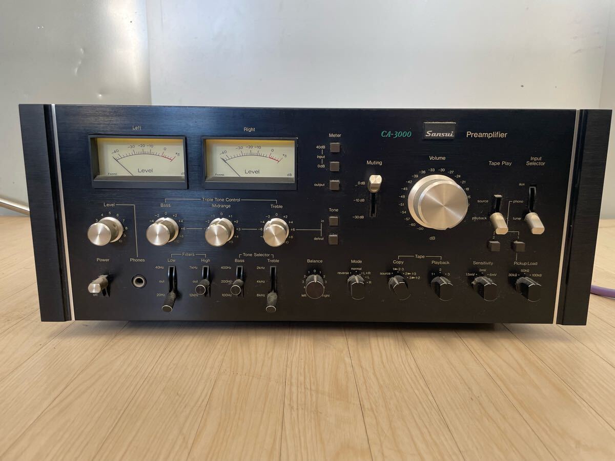 Yahoo!オークション -「sansui ca-3000」(アンプ) (オーディオ Yahoo!オークション -「sansui ca-3000」(アンプ) (オーディオ