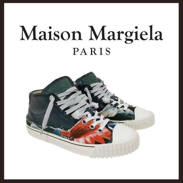 ○★新品 未使用 Maison Margiela ニュー エボリューション ミッド グリーン 26cm相当(メゾンマルジェラ)○●