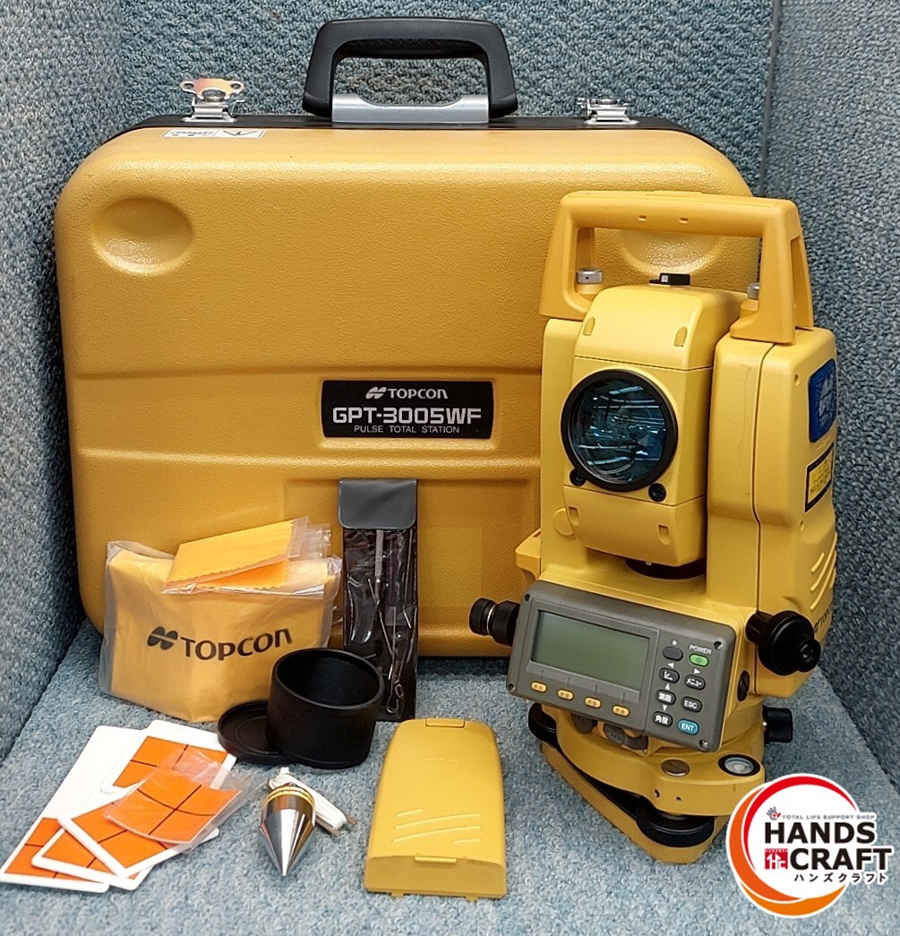 Yahoo!オークション -「topcon トータルステーション gpt-3005wf Yahoo!オークション -「topcon トータルステーション gpt-3005wf