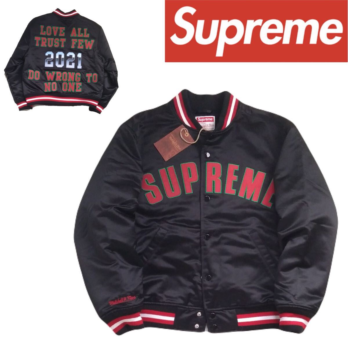 Yahoo!オークション -「supreme スタジャン」(ジャケット、上着 Yahoo!オークション -「supreme スタジャン」(ジャケット、上着
