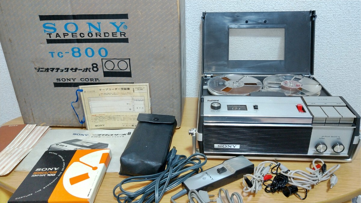 Yahoo!オークション -「sony tc-800」の落札相場・落札価格 Yahoo!オークション -「sony tc-800」の落札相場・落札価格