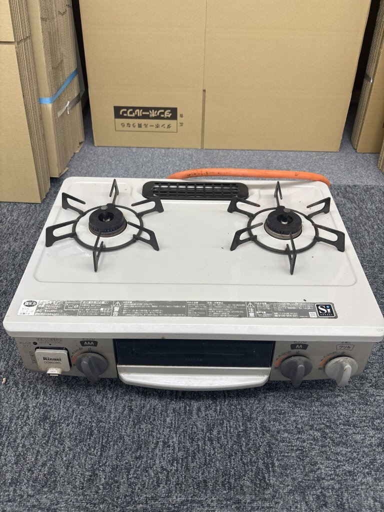 Rinnai リンナイ ガステーブル 水無し片面焼きグリル DCM01BEL(RT33NJH) LPガス用」を大阪府豊中市で買取(12月3日) ｜  大阪で家電などを出張買取