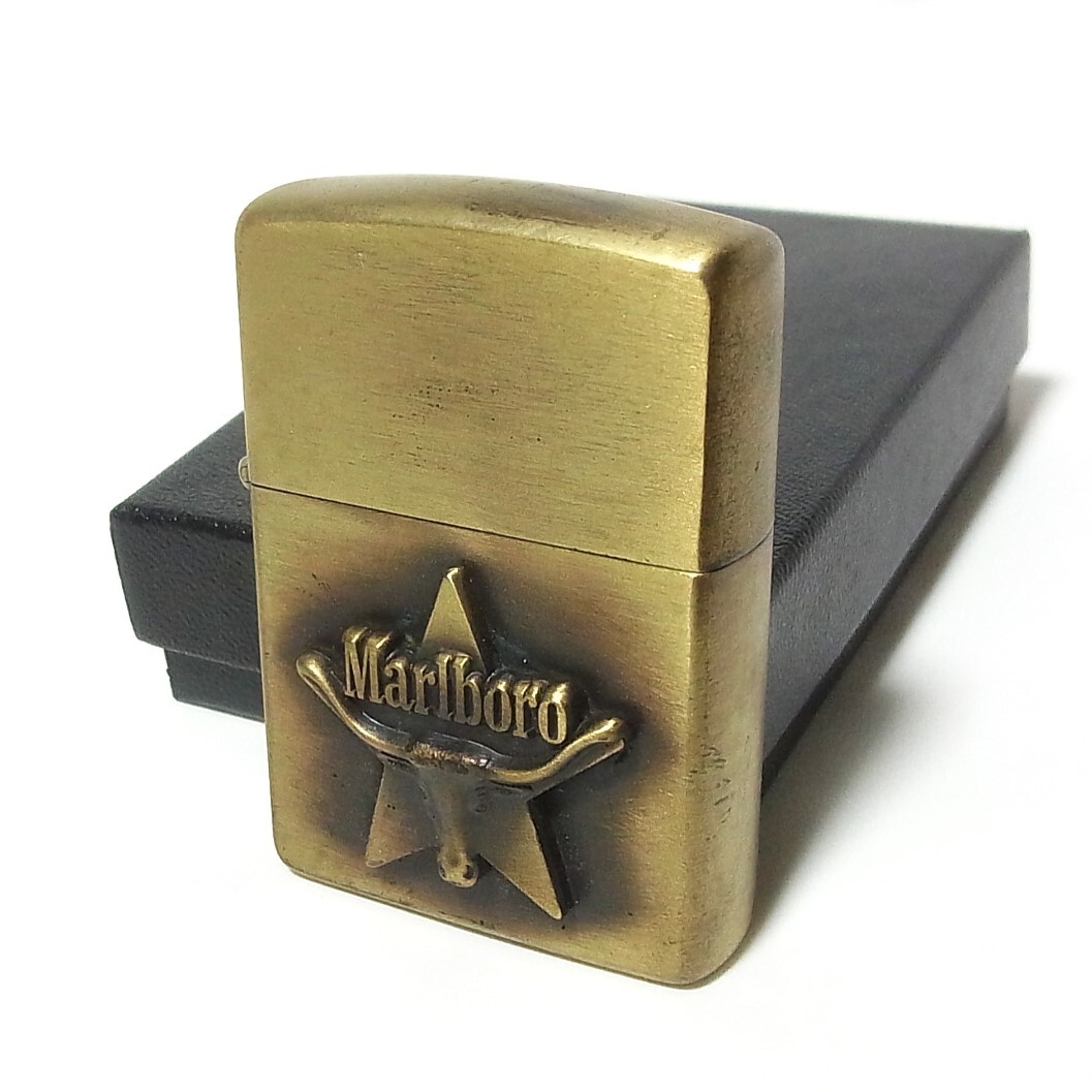 marlboro (マルボロ) ZIPPO ロングホーン スター 93年製 USA製
