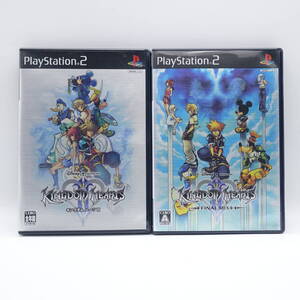 PS2 キングダムハーツⅡファイナルミックス+ ゲームソフト 2点 プレステ2 PlayStation プレイステーション スクウェア KHII/17311