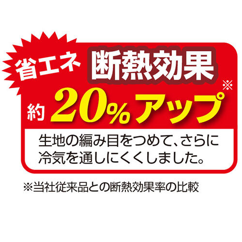まとめ得 サンスマイル 間仕切りサッとパタパタ省エネカーテン 95×265cm 花柄 ブラウン SNSM-86984 x [2個] /l