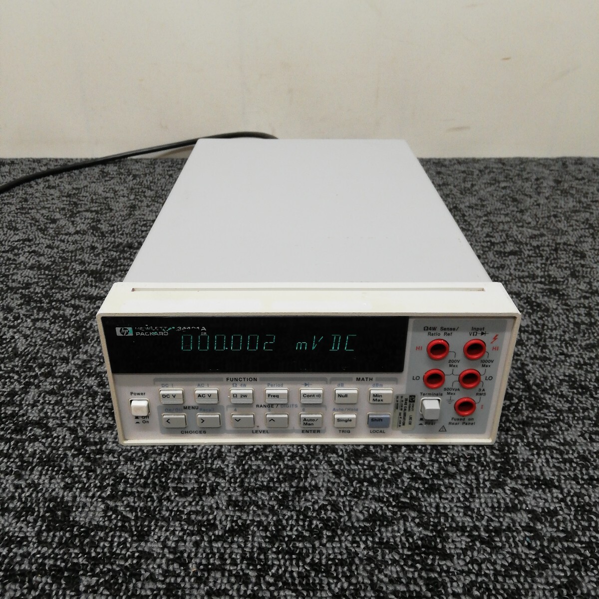 Yahoo!オークション -「agilent 34401a」の落札相場・落札価格 Yahoo!オークション -「agilent 34401a」の落札相場・落札価格