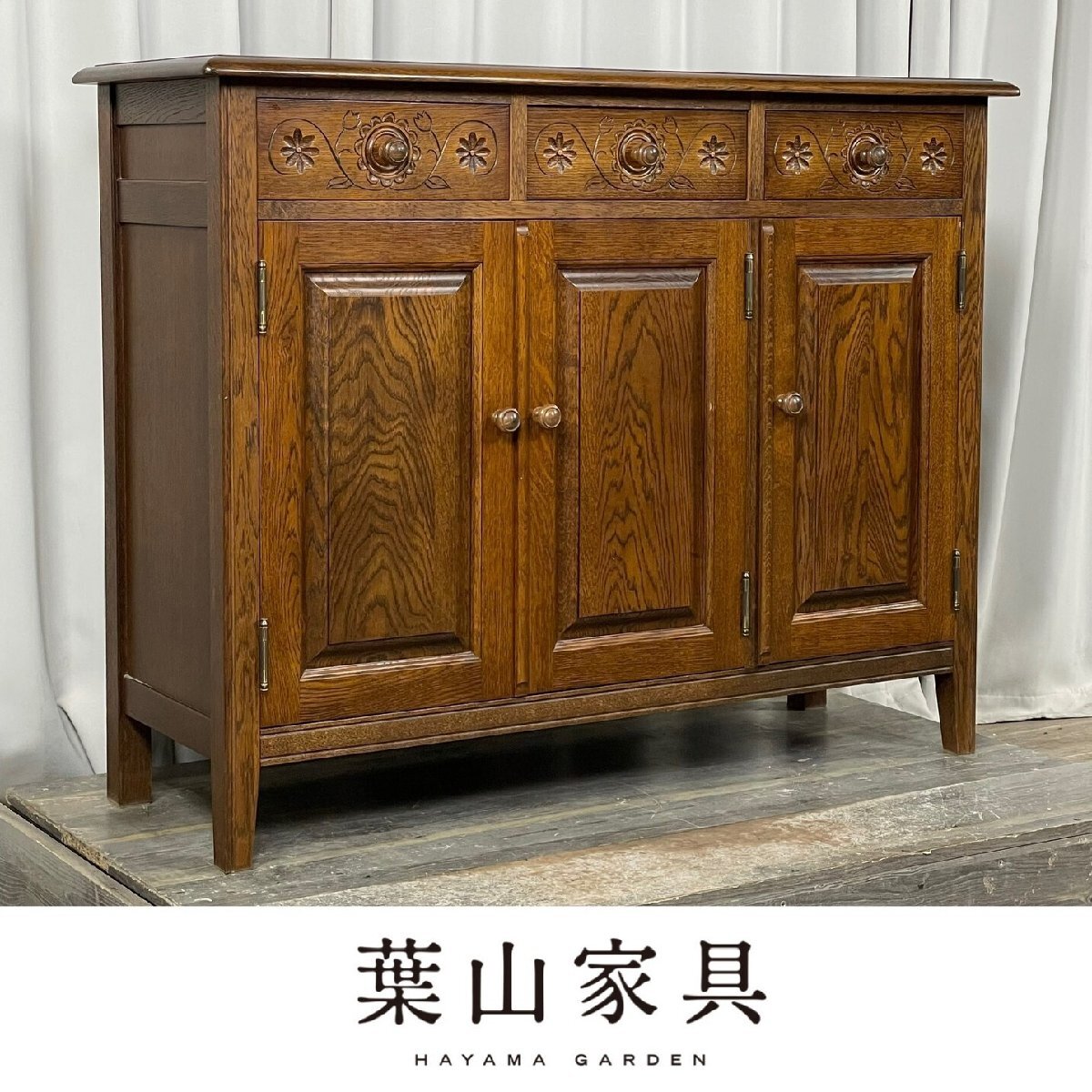 Yahoo!オークション -「葉山ガーデン」(棚、キャビネット) (家具 Yahoo!オークション -「葉山ガーデン」(棚、キャビネット) (家具