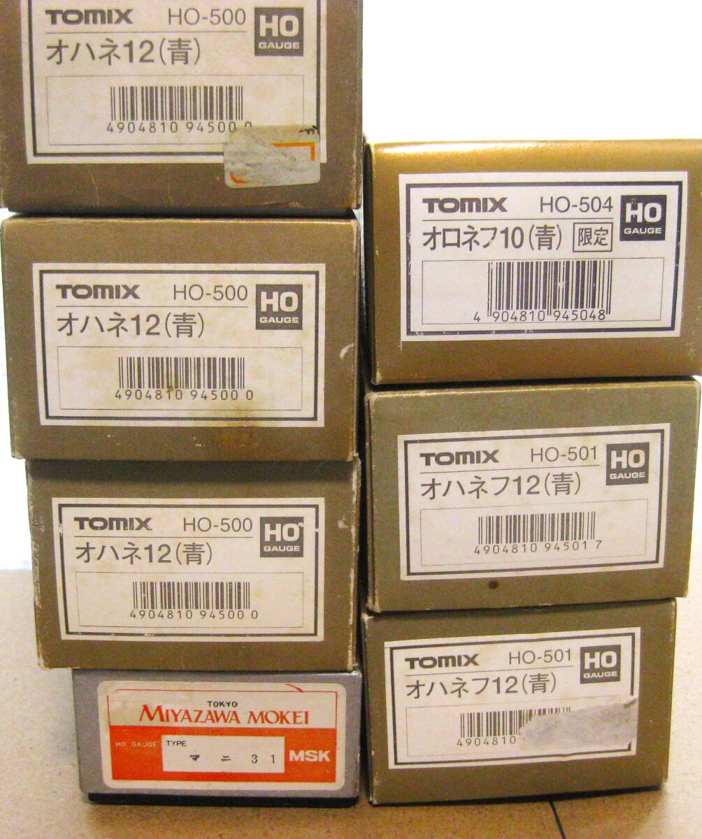 Yahoo!オークション -「tomix オハネ12」(HOゲージ) (鉄道模型