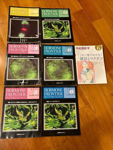 HORMONE FRONTIER、周産期医学 産婦人科、新生児 7冊 雑誌 文献