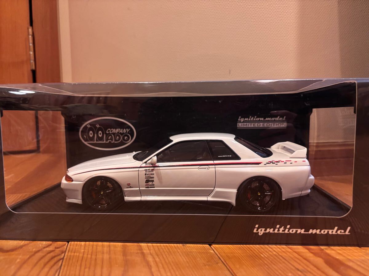 IG1727 1/18 CALSONIC SKYLINE #12 R32 GT-R 1990 JTC Debut Win
