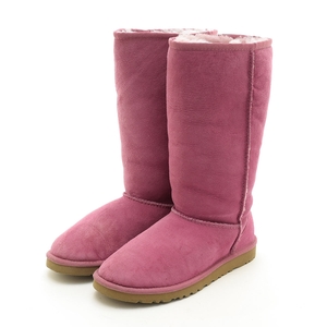 *533268 UGG Australia UGG Австралия 0 мутон ботинки размер 4(21.5cm) женский розовый