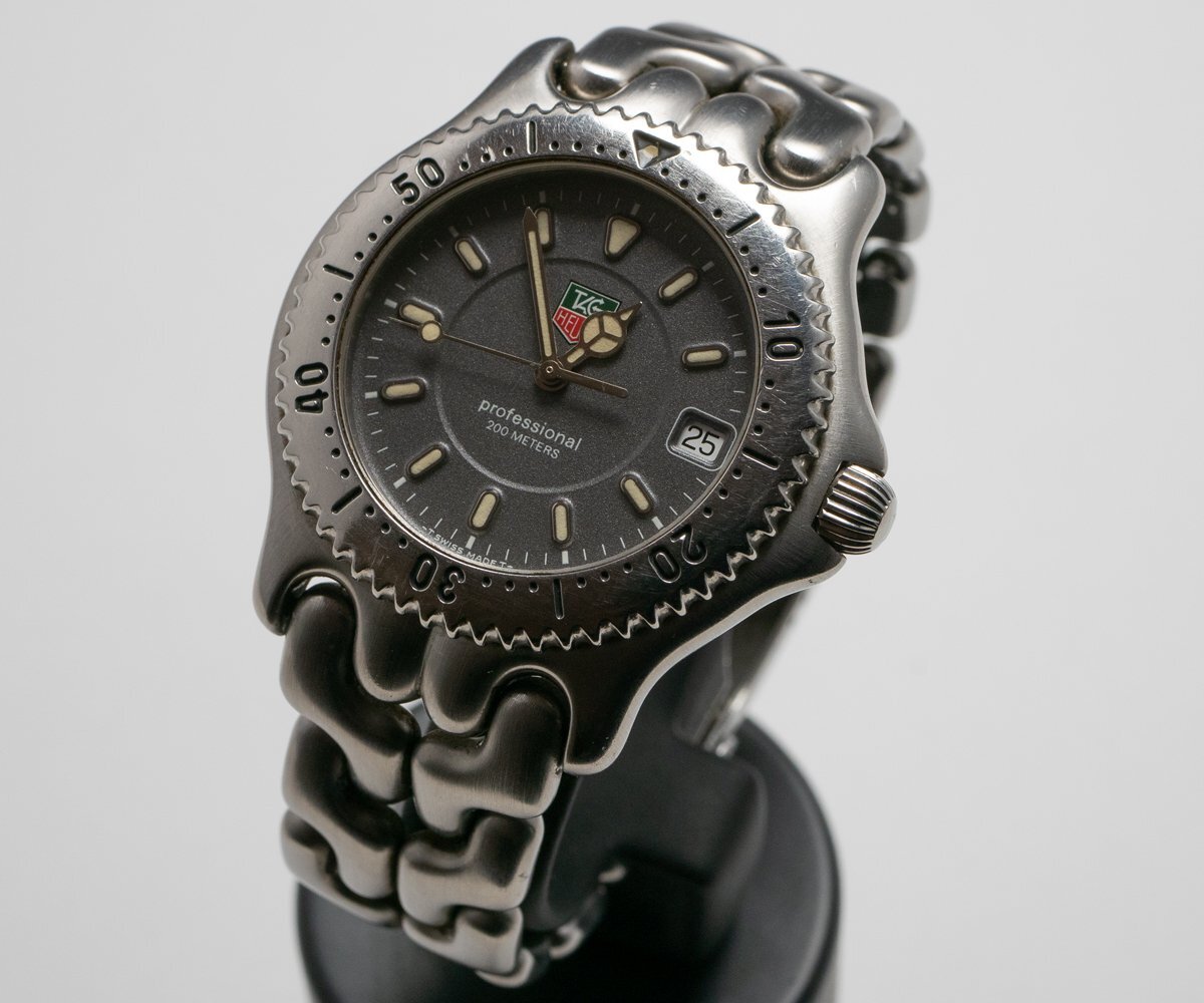 TAG HEUER WG1113-0 セル デイト クォーツ メンズ_ Yahoo!オークション -「wg1113-0」の落札相場・落札価格