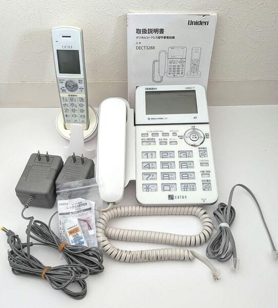 ユニデン 電話機 本体+子機 DECT3288