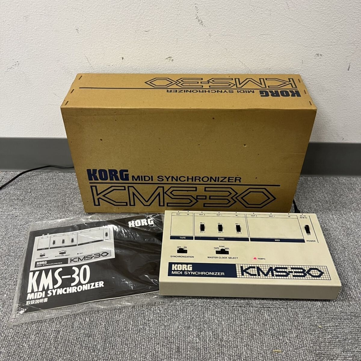 MATRIXSYNTH: KORG KMS-30 MIDI Syncronizer