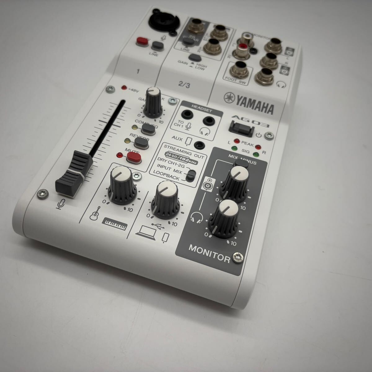 Yahoo!オークション -「ヤマハ ag03mk2 w ホワイト」の落札相場 Yahoo!オークション -「ヤマハ ag03mk2 w ホワイト」の落札相場