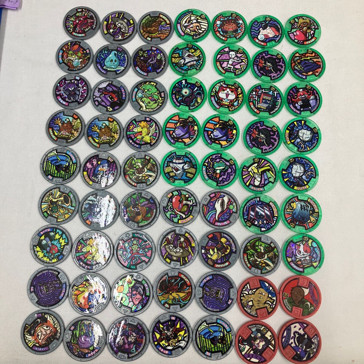 妖怪ウォッチ 妖怪メダル 中古 多数まとめ売り 即決 大量377枚