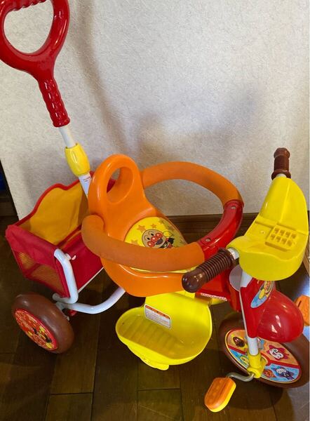アンパンマン アドバンス GOO! ※ジャンク扱い ヘッド(ブザー)なし 三輪車 それいけ