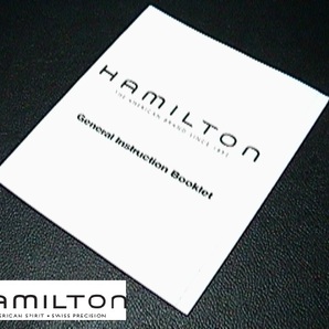 【送料無料】★HAMILTON/ハミルトン純正付属品・取り扱い説明書/3針系モデル用★