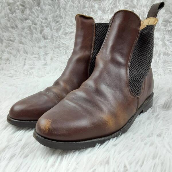 美品 24.5㎝◎Lloyd Footwear サイドコアブーツ イングランド製