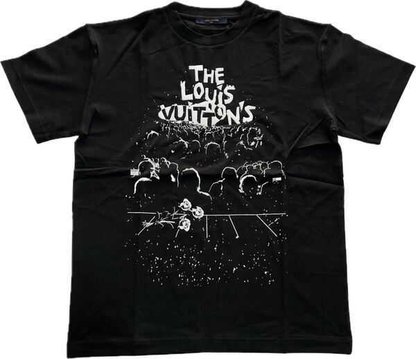 【未使用】ルイヴィトン 23SS RM231M NPG HOY10W LVコンサートプリントTシャツ メンズ S