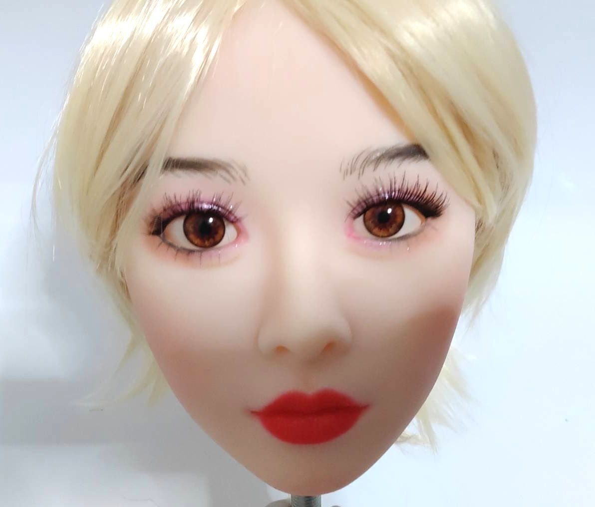 リアルドールヘッド リアルメイク仕様 Lサイズヘッド カスタム