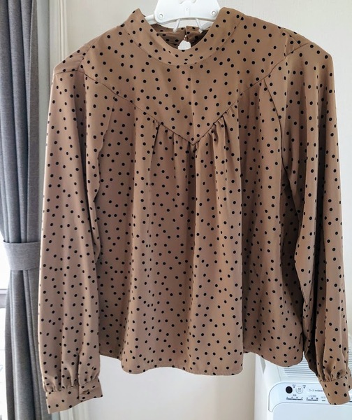 美品★ドット柄★長袖★カットソー☆アメリカンホリック☆AMERICAN HOLIC
