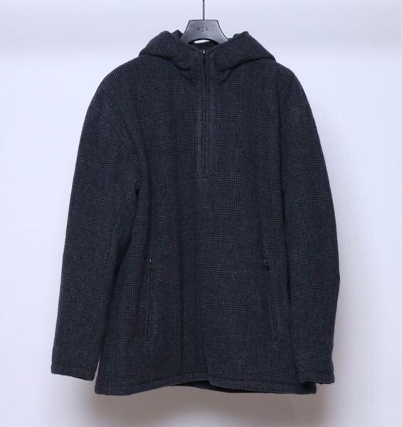 定価8.8万 タグ付き未使用 wjk ウール アノラックパーカー ジャケット グレー L junhashimoto akm