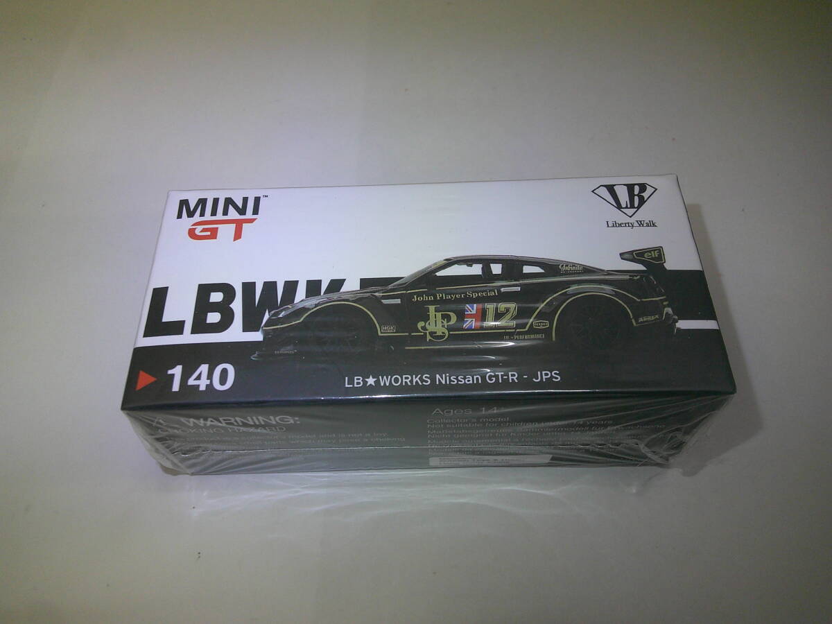 MINI GT 140 LB WORKS Nissan GT-R (R35) JPS Type 2, Rear Wing