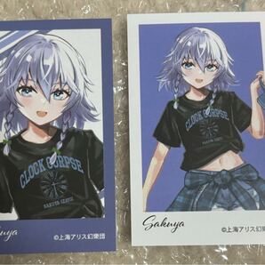 十六夜咲夜 東方Project チェキ ブロマイド 現代風ファッション