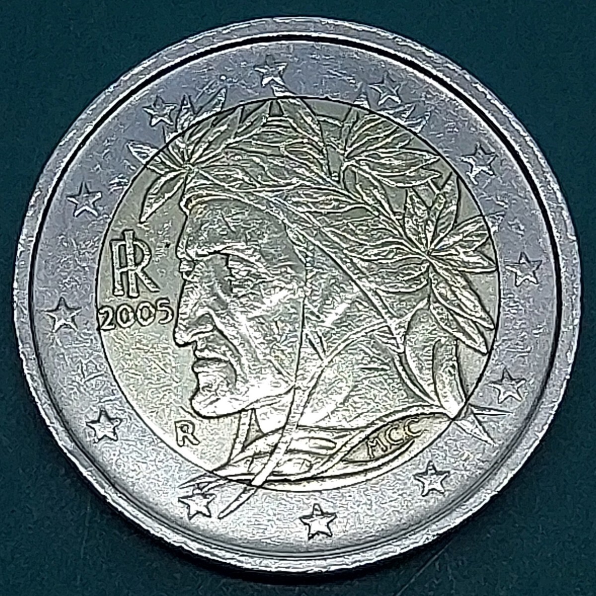 2ユーロ硬貨(ルクセンブルク) 約25mm - メルカリ