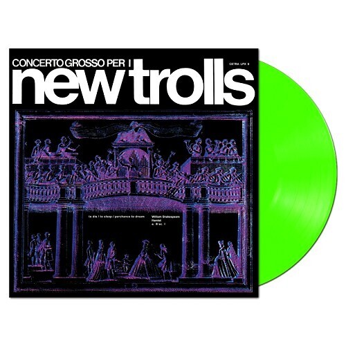 New Trolls ニュー・トロルス - Concerto Grosso Per I New Trolls 限定再発クリアー・グリーン・カラー・アナログ・レコード