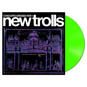 New Trolls ニュー・トロルス - Concerto Grosso Per I New Trolls 限定再発クリアー・グリーン・カラー・アナログ・レコード