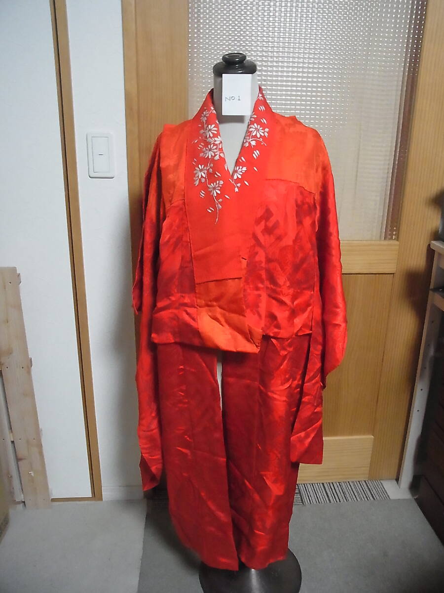 2025年最新】Yahoo!オークション -長襦袢 赤 正絹の中古品・新品・未使用品一覧