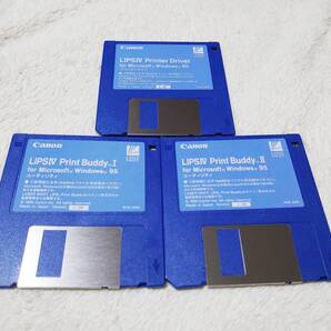 送料無料★Canon LIPSⅣ プリンタードライバー&Print Buddy ユーティリティ Windows 95