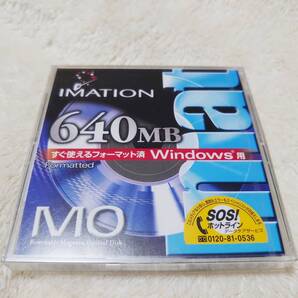 送料無料★IMATION MO ディスク 640MB 1枚 Windows用 フォーマット済み イメーション