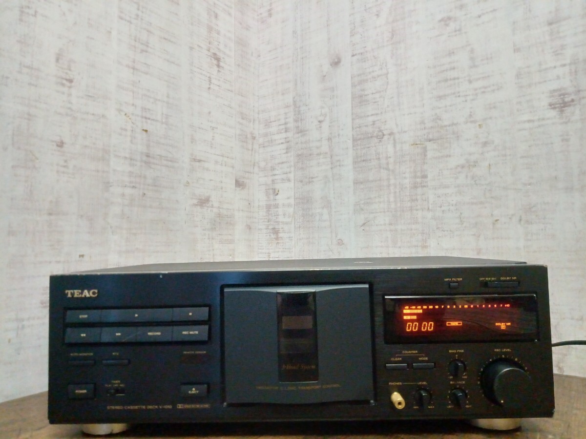 X925 TEAC ステレオ カセットデッキ V-1010 /T1（TEAC V-1010