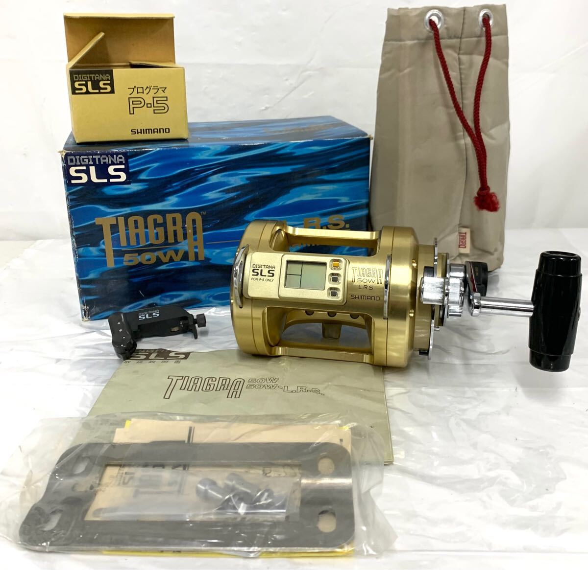 動作ok SHIMANO シマノ TIAGRA ティアグラ 50W 電動リール 釣具 動作ok SHIMANO シマノ TIAGRA ティアグラ 50W 電動リール 釣具
