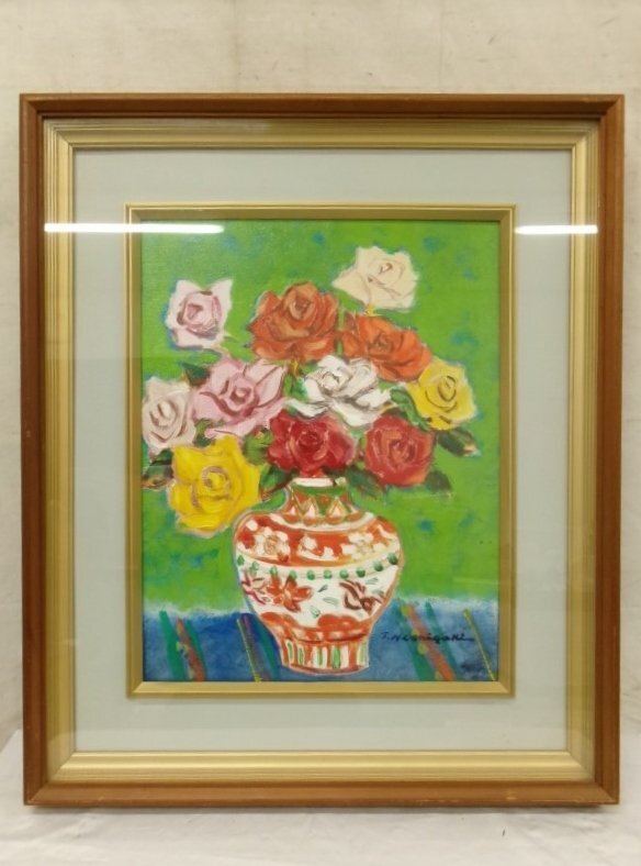 西垣輝夫 真作 肉筆 油彩 絵画 風景画 美術品 資産価値 油絵